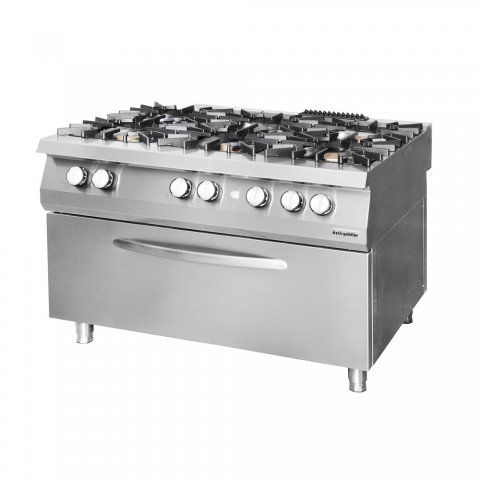 Cocina Restaurante con Horno Panorámico a Gas