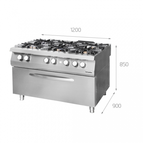 Cocina Hostelería con Horno