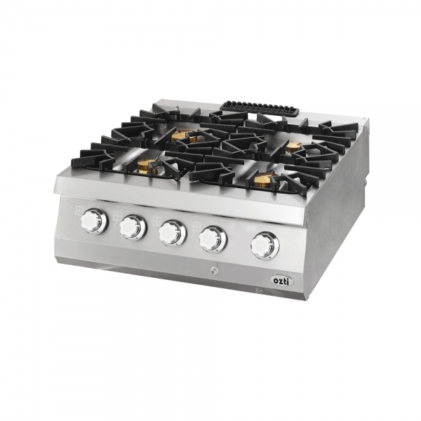 Cocina Industrial 4 Fuegos de Sobremesa - S90NCG4F