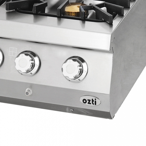 Cocina 4 Fuegos Industrial