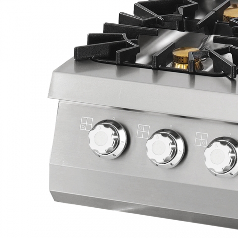 Cocina gas industrial sobremesa