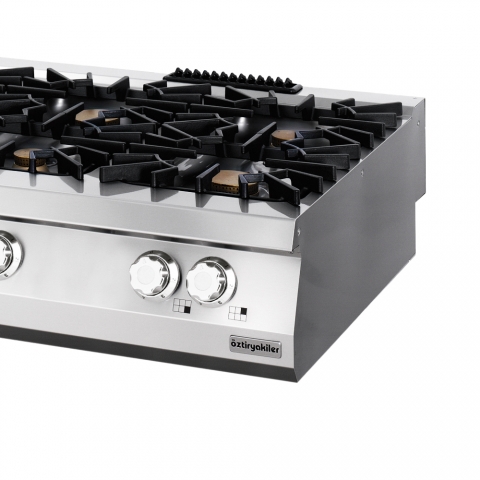 Cocina 6 Quemadores Sobremesa