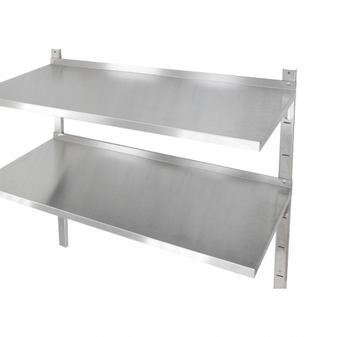 Estante Pared Acero Inoxidable de Cocina