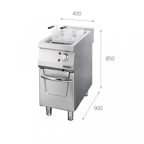 Freidora para Restaurante a Gas