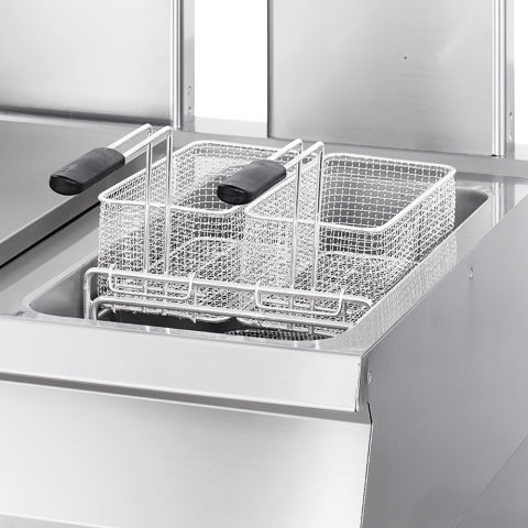 Freidora Doble Industrial a Gas