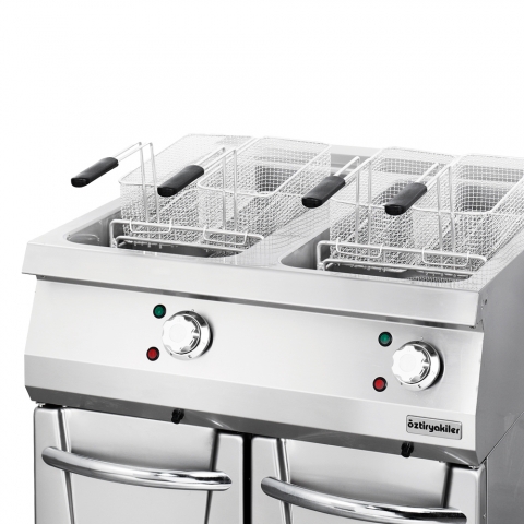 Freídora Industrial Eléctrica de 44 Litros