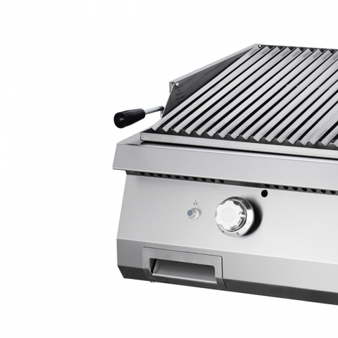 Barbacoa industrial a gas