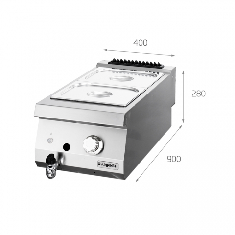 Bañomaria eléctrico de sobremesa