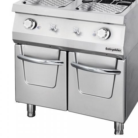 Cocedor de pasta a gas industrial