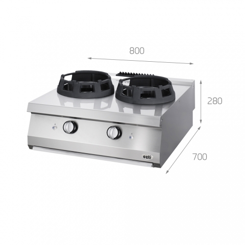 Fogones de Cocina WOK