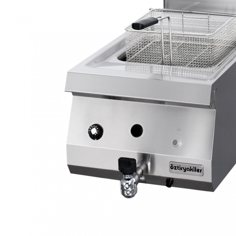 Freidora a Gas de Sobremesa Industrial