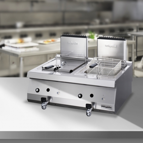 Freidora Industrial 24 Litros a Gas