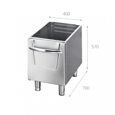 Base para mueble cocina inox