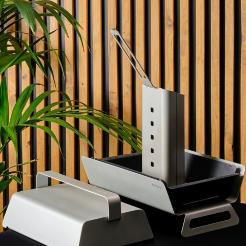 Barbacoa de Acero INOX Sobremesa