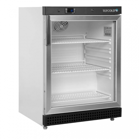 Nevera Pequeña Cristal Expositora Hostelería TEFCOLD UR200G