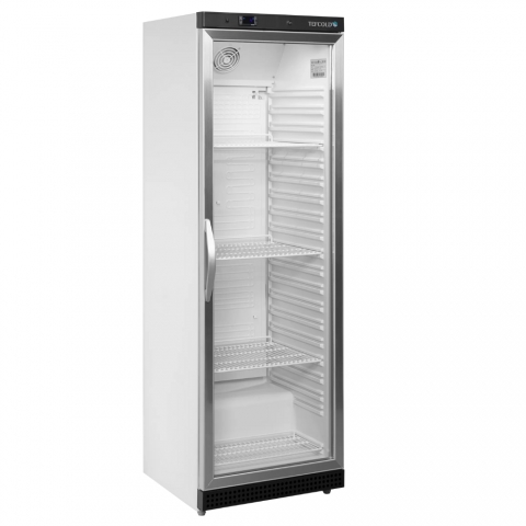 Nevera con Puerta de Cristal Expositora Hostelería TEFCOLD UR400G