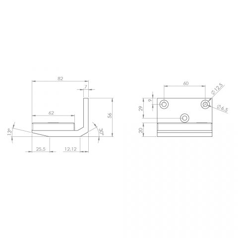 Medidas Tope Maneta Puerta Corredera