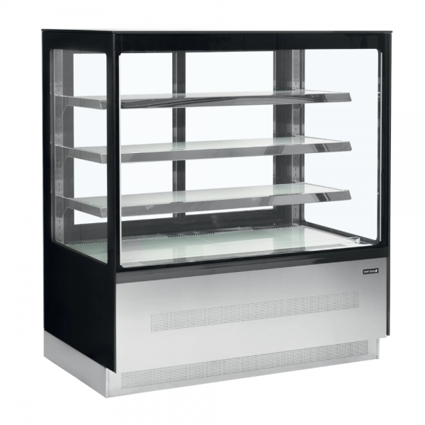 Vitrina Exposición Refrigerada TEFCOLD LPD1203F/BLACK
