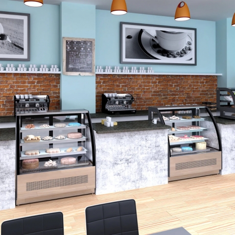 Vitrinas de Cristal Expositoras