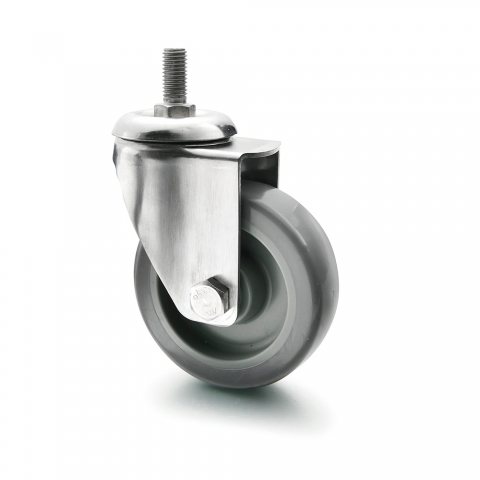 Rueda de caucho 100 mm