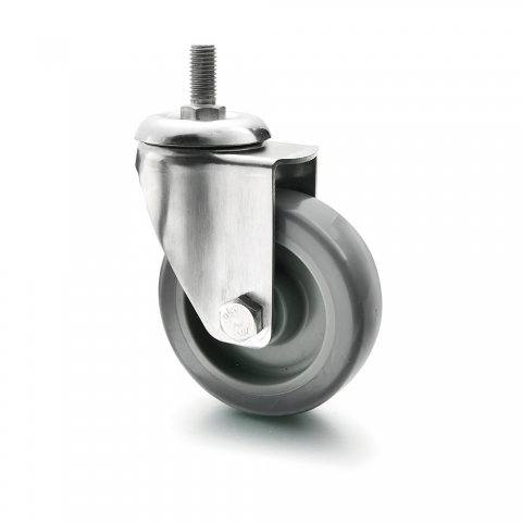 Rueda de Caucho 125 mm