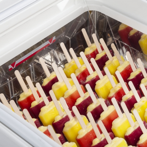 Vitrina para Helados de Sobremesa