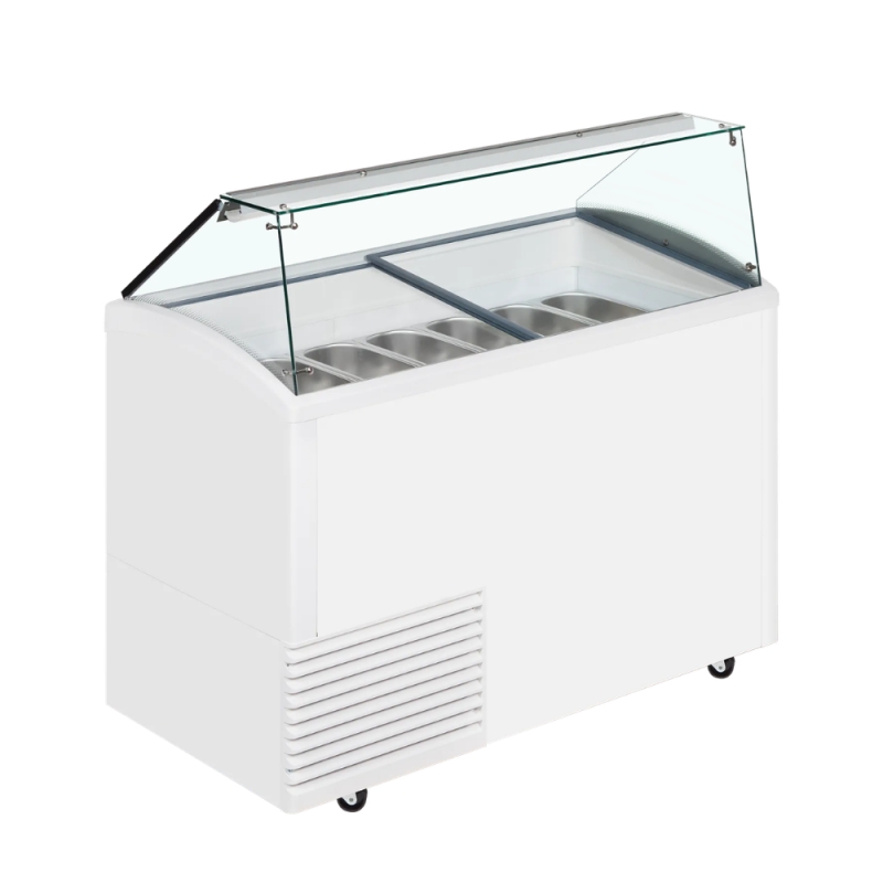 Vitrina Helados con Ruedas para 10 Bandejas