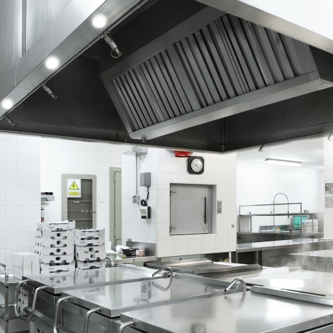 Lámpara LED Cocina Industrial campana