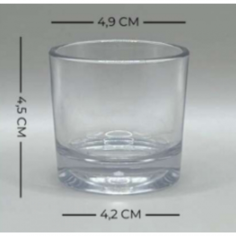 Medidas Vaso de Chupito Irrompible
