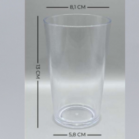 Medidas Vasos Irrompibles para Bar