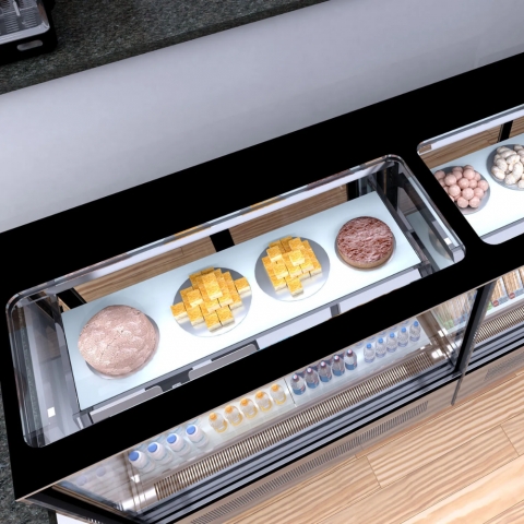 Vitrina Mostrador Refrigerada