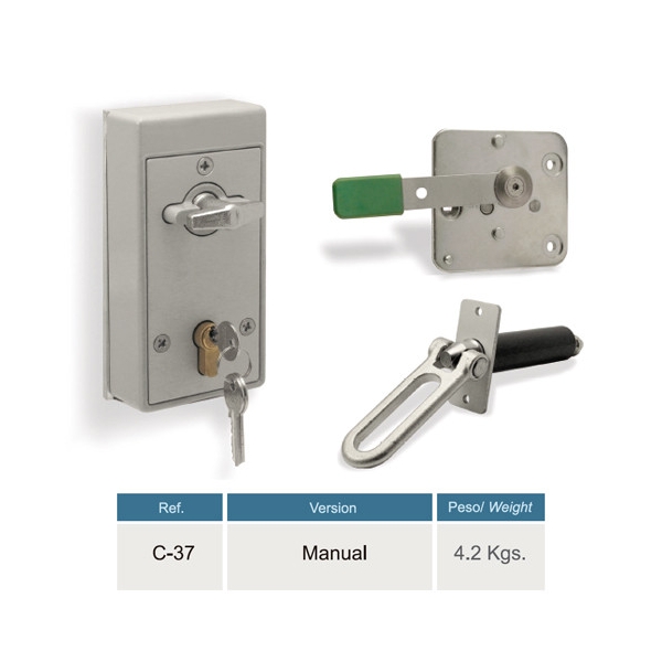 Cerradura Puerta Corredera Industrial