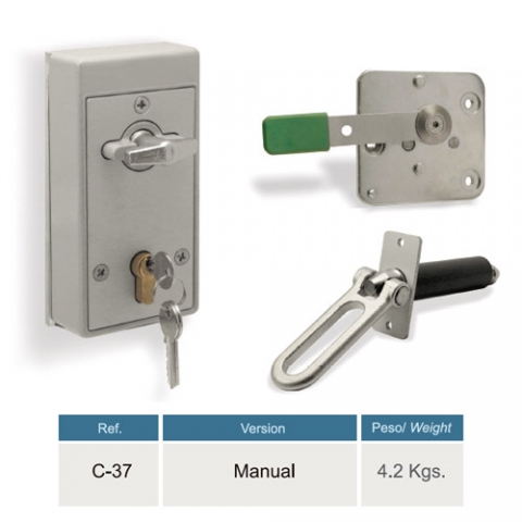 Cerradura Puerta Corredera Industrial Cerradura Puerta Corredera Industrial