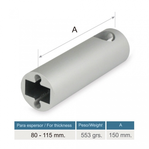 Eje de giro para familias de manetas 3340 / 3530 / 7530