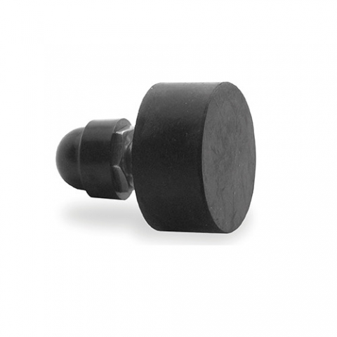 Tope puerta corredera industrial de goma