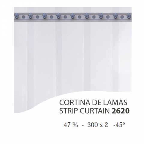 Cortinas de PVC Transparentes para Cámaras Frigoríficas