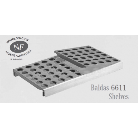 Parrilla para Estanterías Modulares de Cámara