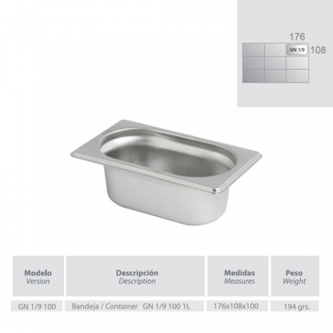 Cubeta Acero INOX