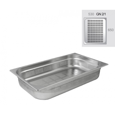 Bandejas perforadas en medidas GASTRONORM Bandejas perforadas en medidas GASTRONORM