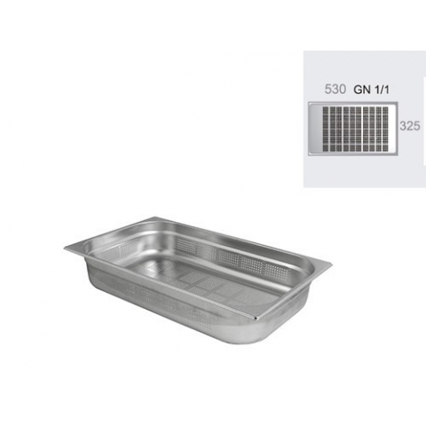 Cubeta perforada GASTRONORM 1/1 Cubeta perforada GASTRONORM 1/1