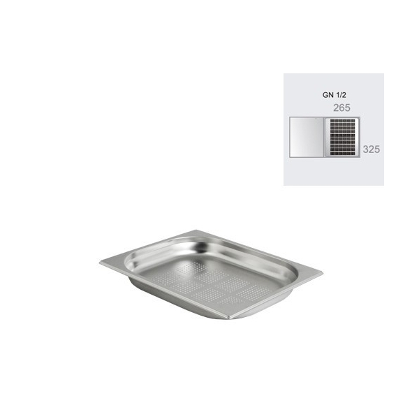 Bandeja Ranurada GASTRONORM