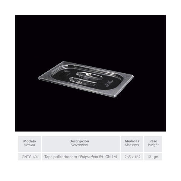 GNTC-1/4 GASTRONORM