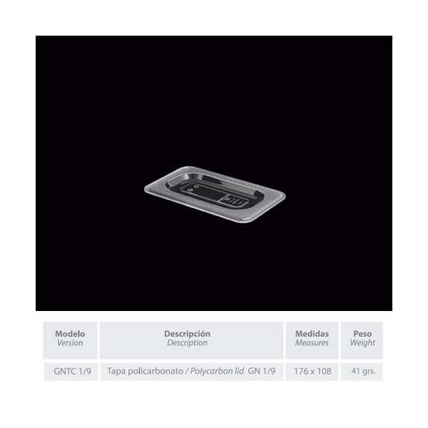 GNTC-1/9 GASTRONORM