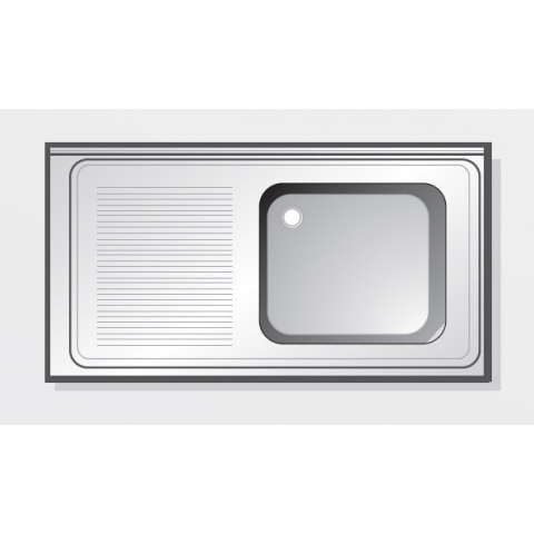 Mesa fregadero industrial FRE-127