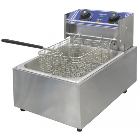 Freidora eléctrica industrial 6 litros EF81-TL Freidora eléctrica industrial 6 litros EF81-TL