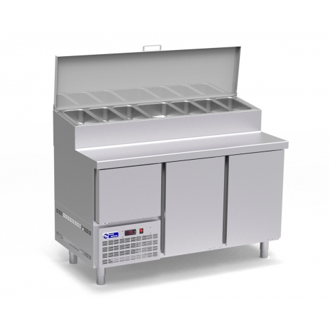 Mesa para ensaladas refrigerada, modelo OZ TG-1400