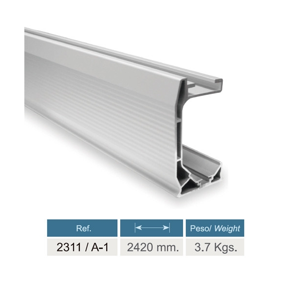 Guía Puerta Corredera Industrial Fermatic