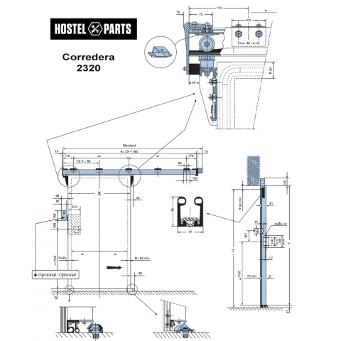 Corredera Fermatic 2320