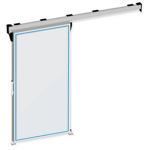 Sistema puerta corredera industrial para cámaras Sistema puerta corredera industrial para cámaras