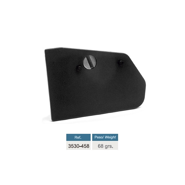 Tapa rail para puertas correderas industriales 3530 y 7530